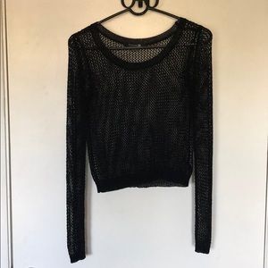 Fishnet long sleeve